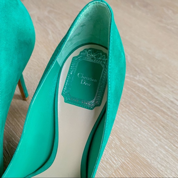 ! SOLD ! DIOR CHERIE POINTY PUMP HEELS EU 37/ US 6.5 - Picture 7 of 10